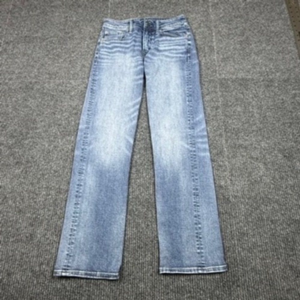 American Eagle Airflex+ Original Bootcut Jeans Mens 28x32 Medium Wash Blue